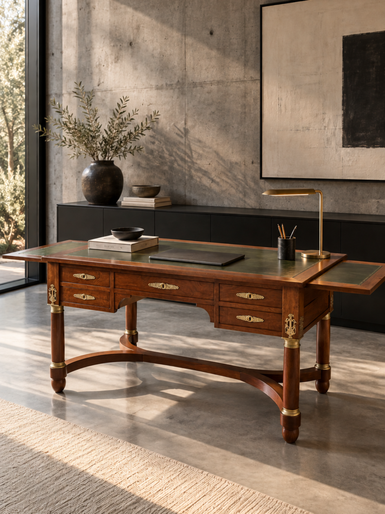 Bureau Louis XVI restauré
